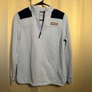 Vineyard Vines Girls Contrast Shoulders Relaxed Shep Shirt Size Large‎